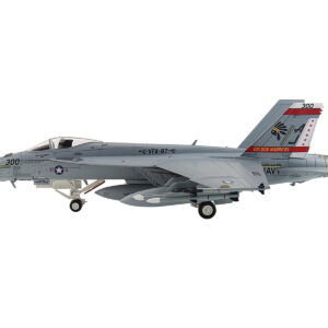 Boeing F/A-18E Super Hornet Fighter Aircraft "168910 Golden Warriors VFA-87 Operation Inherent Resolve" (2017) United States Navy "Air Power Series" 1/72 Diecast Model by Hobby Master from the Automotive store collection.