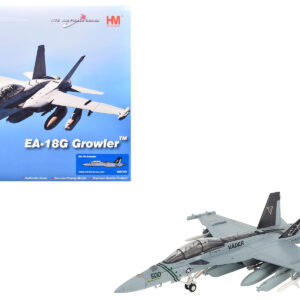 Boeing EA-18 Growler Aircraft "VAQ-209 Star Warriors AF500 Vader" (2024) United States Navy "Air Power Series" 1/72 Diecast Model by Hobby Master from the Automotive store collection.