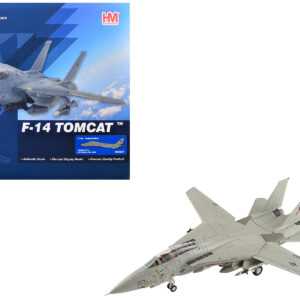 Grumman F-14A Tomcat Fighter Aircraft "160390 Sukhoi Killer VF-41 Black Aces USS Nimitz" (1982) United States Navy "Air Power Series" 1/72 Diecast Model by Hobby Master from the Automotive store collection.