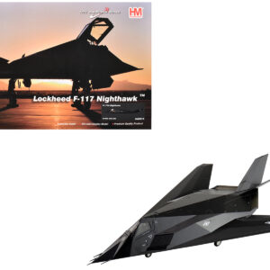 Lockheed F-117A Nighthawk Stealth Aircraft "84-0809" (2022) United States Air Force "Air Power Series" 1/72 Diecast Model by Hobby Master from the Automotive store collection.