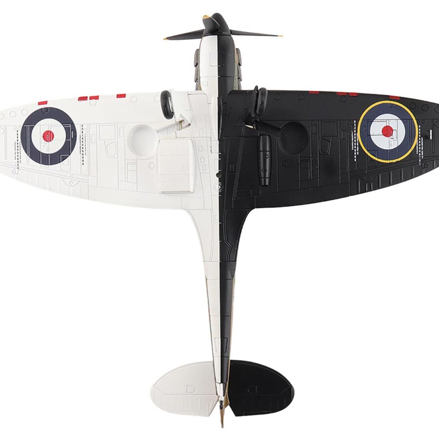 Supermarine Spitfire Mk.1a Fighter Aircraft "J/P9374 Dunkirk" British Royal Air Force "Air Power Series" 1/48 Diecast Model by Hobby Master Automotive
