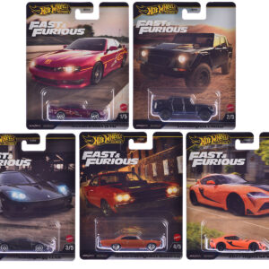 "Fast & Furious" 2025 5 piece Set L Model Cars by Hot Wheels from the Sports Car Racing Collectibles store collection.