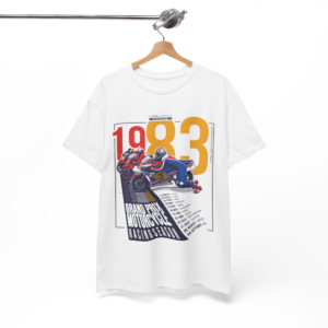 Grand Prix Motorcycle Racing Season | 1983 | T-Shirt by Evan DeCiren Store