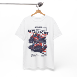 Jorge Martin 2021 MotoGP Legend Racing Tee | Rookie of the Year T-Shirt | Pramac Racing MotoGP Graphic Tee from the MotoGP Clothing & Merchandise store collection.