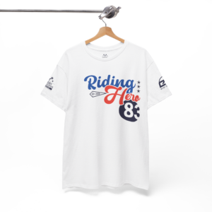 Riding Hero Fast Freddie 1983 | Honda MotoGP Vintage Racing Legend T-Shirt Tee Product by Evan DeCiren Store
