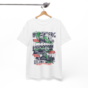 Nico Hülkenberg 2025 | Podium F1 T-Shirt - Legend Mode Never Too Late | Epic Moments Racing Shirt from the F1 Gifts store collection.