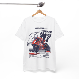 Casey Stoner | 2007 | World Champion | T-Shirt by Evan DeCiren Store