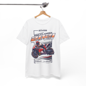 Marc Marquez 93 T-Shirt | MotoGP 2021 Repsol Honda | 93 is Back On Track Racing Graphic Tee Vintage Motorcycle by Evan DeCiren Store