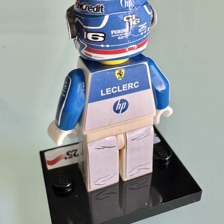 F1 Minifigure Charles Leclerc 2025 Ferrari Gp Miami Alfa Romeo Sauber