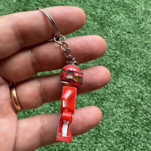 F1 Minifigure Keyring Charles Leclerc 2023 Ferrari Winner Gp Las Vegas from the Sports Car Racing Race Suits store collection.