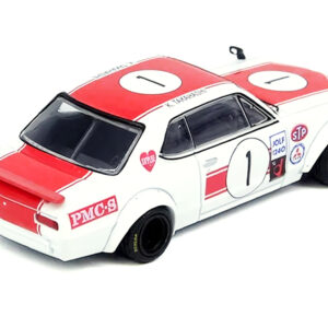 Nissan Skyline 2000 GT-R (KPGC10) #1 RHD (Right Hand Drive) Takahashi Kinimitsu "Fuji Masters 250km" (1971) 1/64 Diecast Model Car by Inno Models  by Diecast Mania