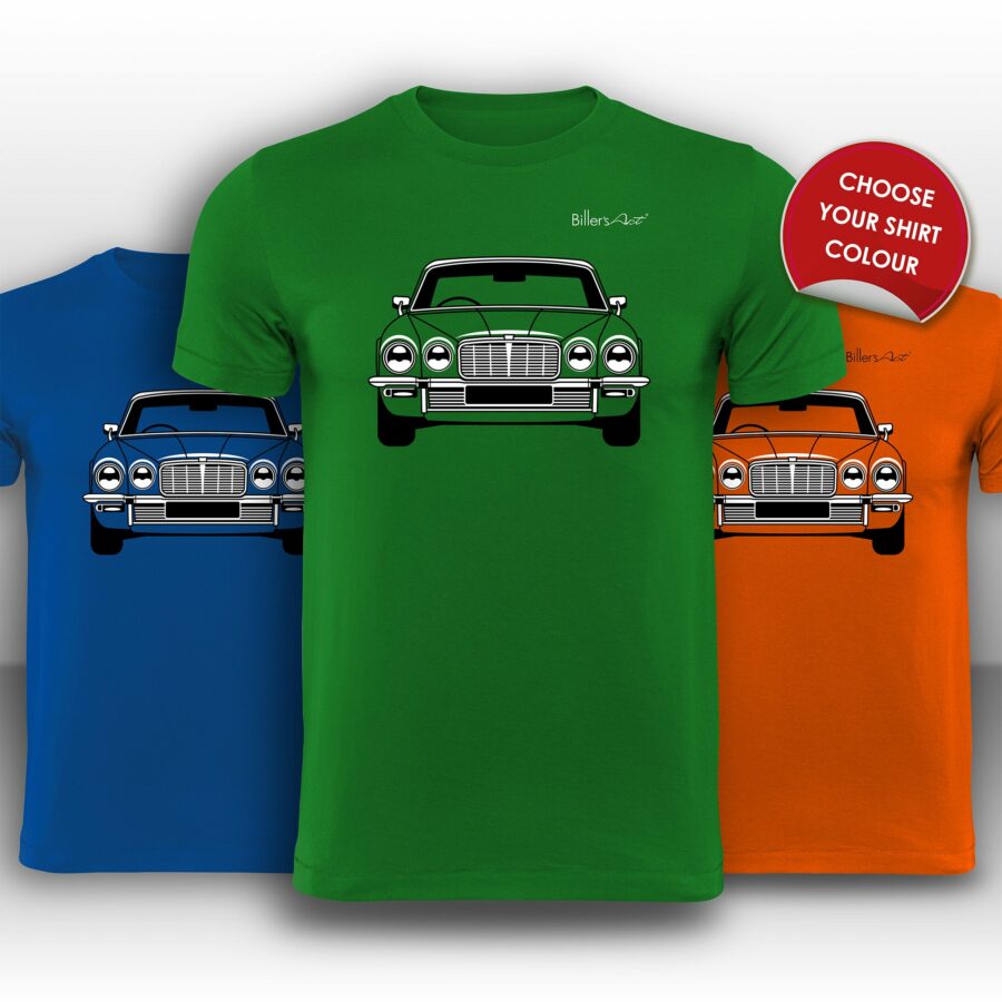 Jaguar XJ6 Front View Super Cool T-Shirt Automotive