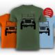 Willys Jeep MB Front View Super Cool T-Shirt Willys Jeep MB Front View Super Cool T-Shirt