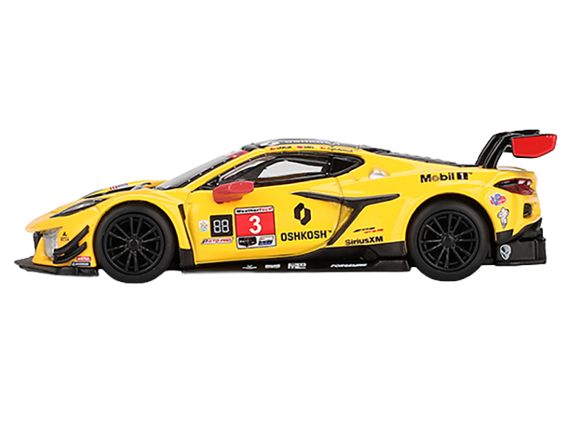 Chevrolet Corvette Z06 GT3.R #3 Antonio Garcia - Daniel Juncadella - Alexander Sims "Corvette Racing by Pratt Miller Motorsports" IMSA "24 Hours of Daytona" (2024) Limited Edition 1/64 Diecast Model Car by Mini GT Automotive
