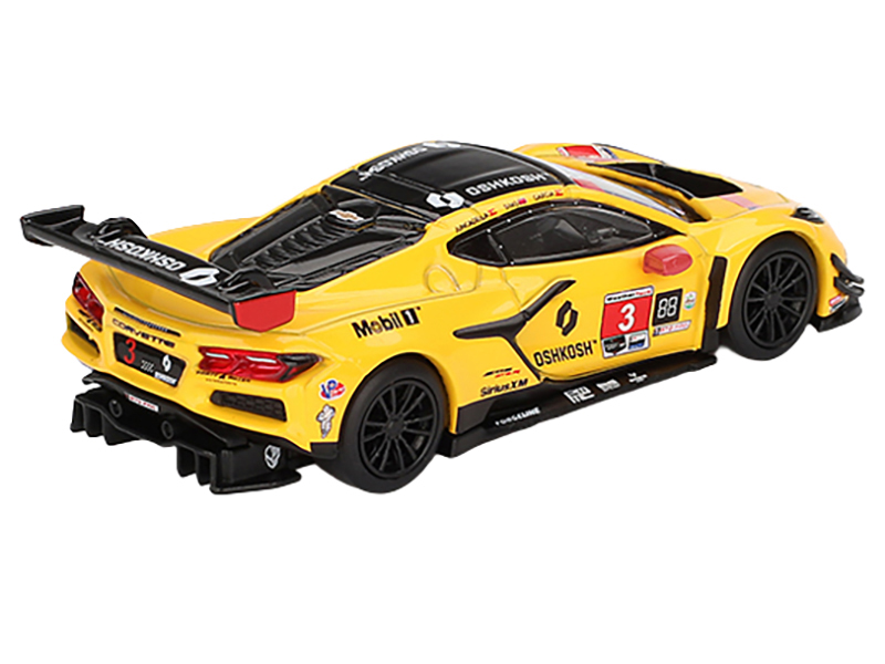 Chevrolet Corvette Z06 GT3.R #3 Antonio Garcia - Daniel Juncadella - Alexander Sims "Corvette Racing by Pratt Miller Motorsports" IMSA "24 Hours of Daytona" (2024) Limited Edition 1/64 Diecast Model Car by Mini GT Automotive