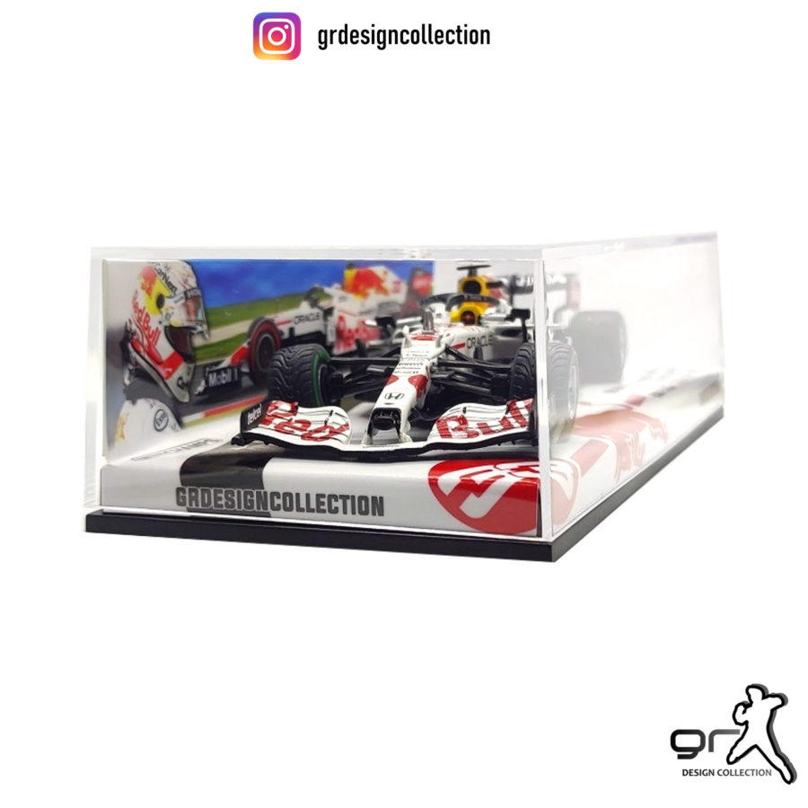 Max Verstappen - Red Bull Racing RB16B - F1 Turkish GP 2021 / Altaya IXO / 1:43 Belgium GP - Spa-Francorchamps Track Art
