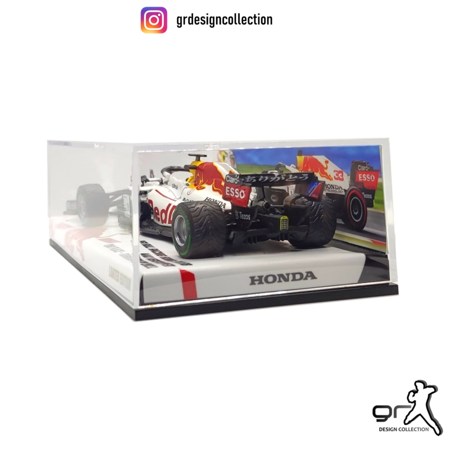 Max Verstappen - Red Bull Racing RB16B - F1 Turkish GP 2021 / Altaya IXO / 1:43 Belgium GP - Spa-Francorchamps Track Art