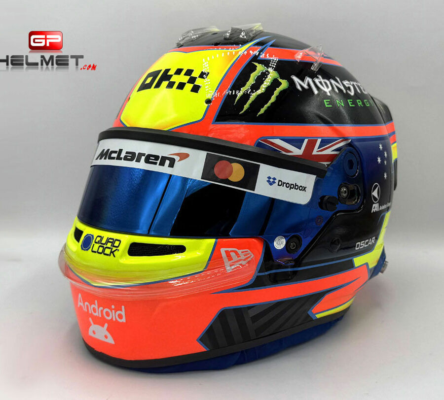Oscar Piastri 2025 F1 Replica Helmet Mc Laren F1 F1 Collectibles
