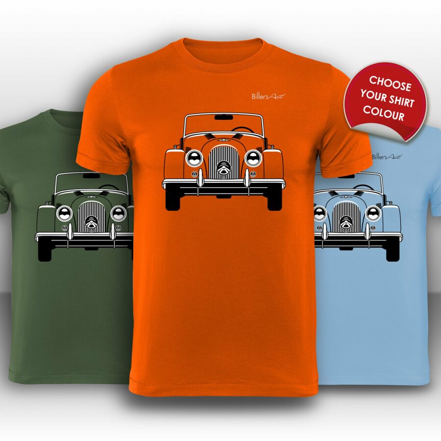 Morgan Plus 4 Front View Super Cool T-Shirt Automotive