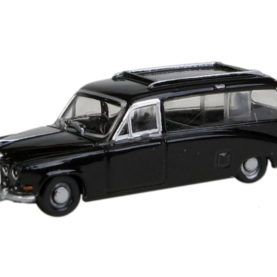 Daimler DS420 Hearse Black 1/148 (N) Scale Diecast Model Car by Oxford Diecast Automotive