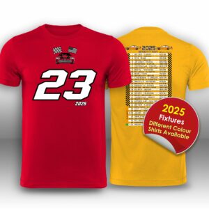 No23 Stock Car Racing T-Shirt - Bubba Wallace Nascar by Billeresque