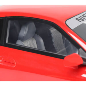 2014 Nissan Silvia (S15) RHD (Right Hand Drive) "Rocket Bunny" Red with Graphics Limited Edition to 2000 pieces Worldwide 1/18 Model Car by Otto Mobile Automotive by Diecast Mania