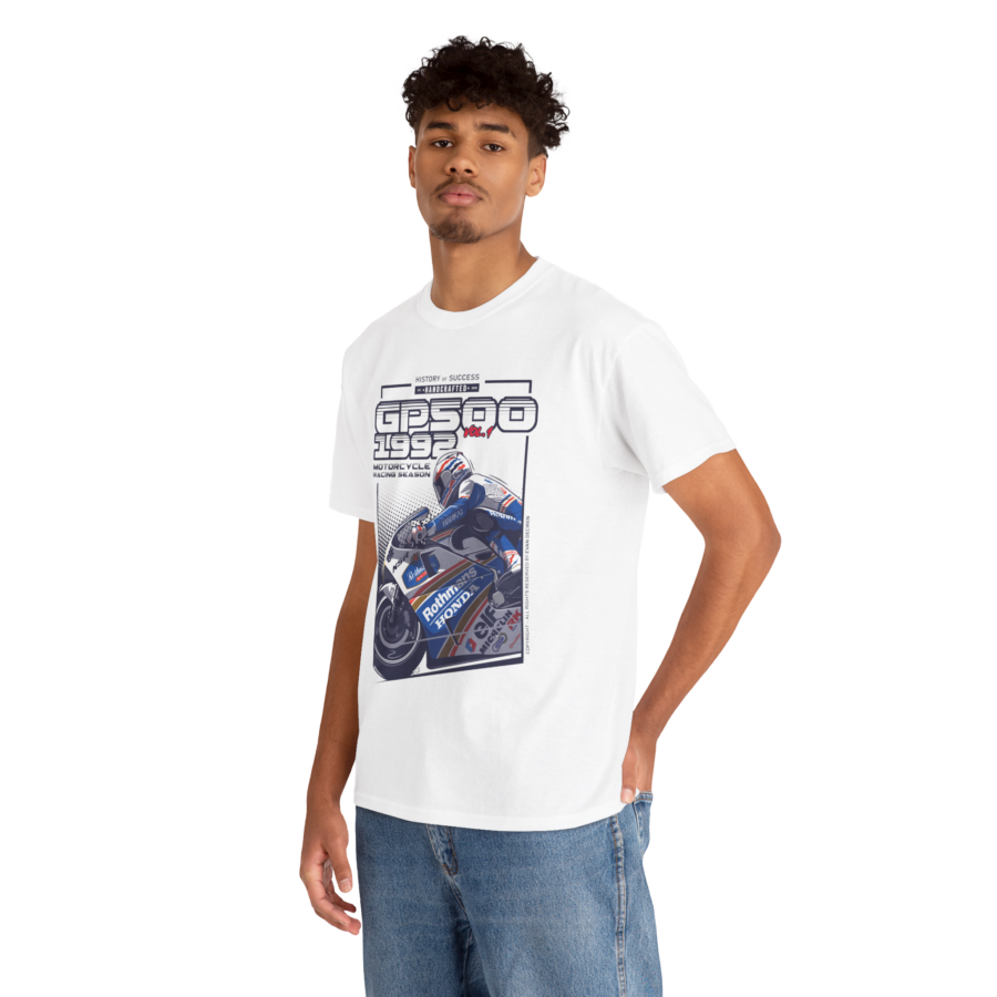 Michael Doohan T-Shirt | GP500 1992 Vol.1 | MotoGP Vintage Racing Tee Retro Motorbike Legend Michael Schumacher