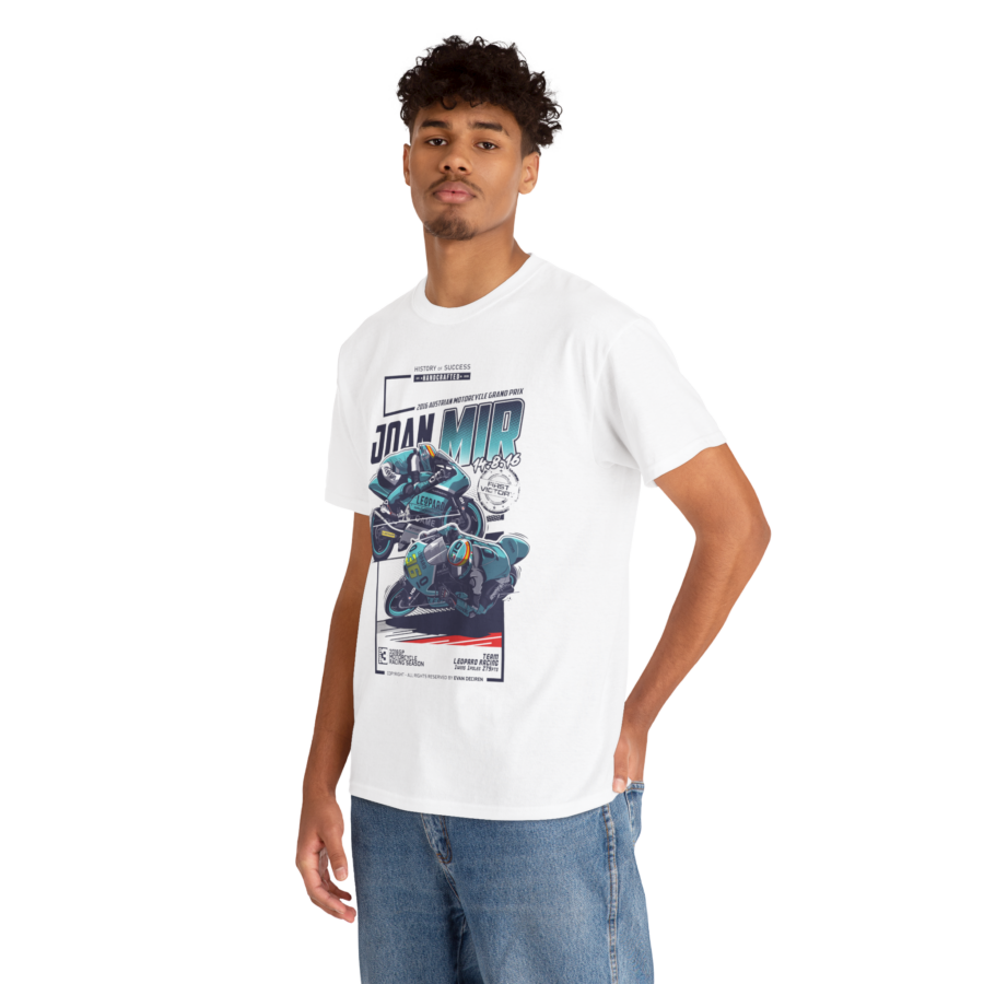 Joan Mir 2016 First Victory T-Shirt | Moto3 Leopard Racing Shirt | Austrian GP Motorcycle Racing Tee Austrian GP - Red Bull Ring Track Art