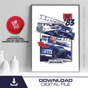 Nelson Piquet | 1983 | Brabham BT52 from the F1 Clothing store collection.