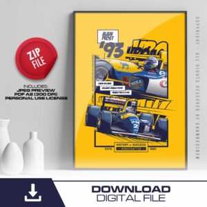 Alain Prost | 1993 | Williams FW15C from the F1 Clothing store collection.