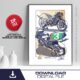 Honda NSR 250 1991 Luca Cadalora | MotoGP Racing Poster | Vintage Motorcycle Art Digital Download | Classic Racing Bike Wall Decor Honda NSR 250 1991 Luca Cadalora | MotoGP Racing Poster | Vintage Motorcycle Art Digital Download | Classic Racing Bike Wall Decor