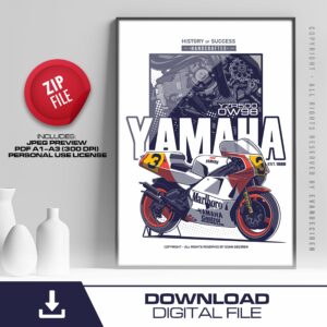 Yamaha YZR500 OW98 | 1988 | Eddie Lawson from the MotoGP Gifts store collection.