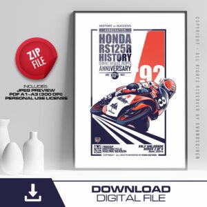 Ralf Waldmann | 1992 | History RS125R - 2of6  by Evan DeCiren Store