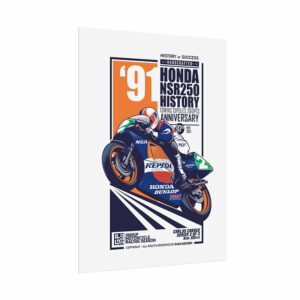 Carlos Cardus | 1991 | History NSR250 - 3of3 from the MotoGP Memorabilia store collection.