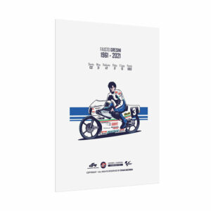 Fausto Gresini | 1985 | 1961 - 2021 from the Vintage Racing store collection.
