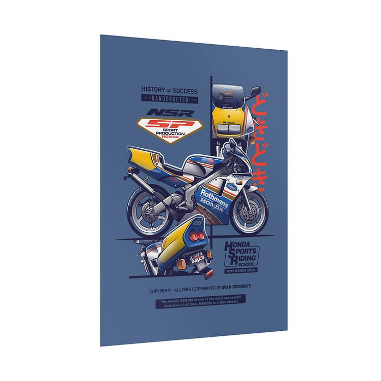 Honda NSR250SP | 1992 | MC21 from the Vintage Racing store collection.