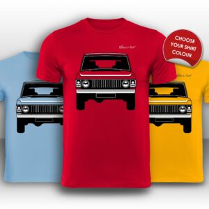 Range Rover Mk1 Front View Super Cool T-Shirt  by Billeresque