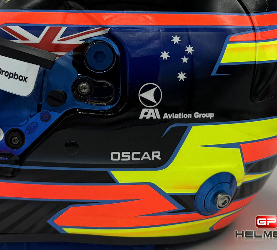Oscar Piastri 2025 F1 Replica Helmet Mc Laren F1 F1 Collectibles