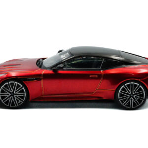 2023 Aston Martin DB12 Coupe Hyper Red Metallic with Black Top 1/43 Diecast Model Car by Solido from the Sports Car Racing Collectibles store collection.