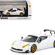 Ferrari 458 Italia GT3 White with Gold Wheels "Road64" Series 1/64 Diecast Model Car by Tarmac Works