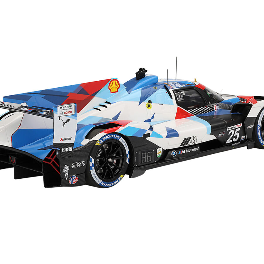 BMW M Hybrid V8 GTP #25 Connor De Phillippi - Maxime Martin - Rene Rast - Nick Yelloly "BMW M Team RLL" "24 Hours of Daytona" (2024) 1/18 Model Car by Top Speed Automotive