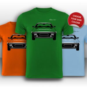 Triumph TR7 Front View Super Cool T-Shirt  by Billeresque