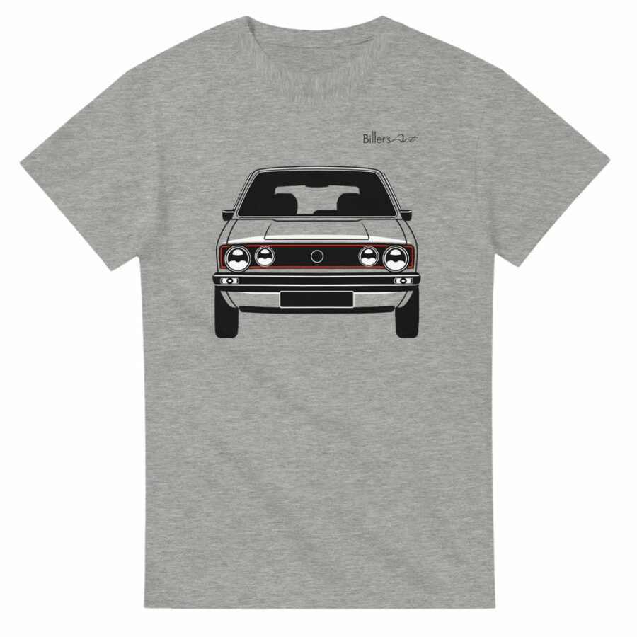 VW Golf GTI Mk1 Front View Super Cool T-Shirt Automotive