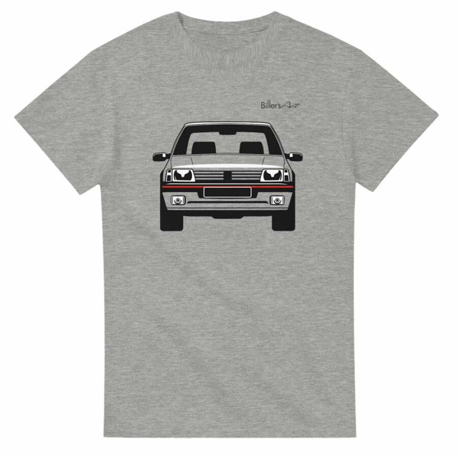 Peugeot 205 GTi Front View Super Cool T-Shirt Automotive