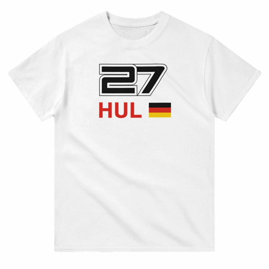 Nico Hulkenberg 2025 Race Calendar Formula 1 F1 T-Shirt Sports Car Racing Gifts