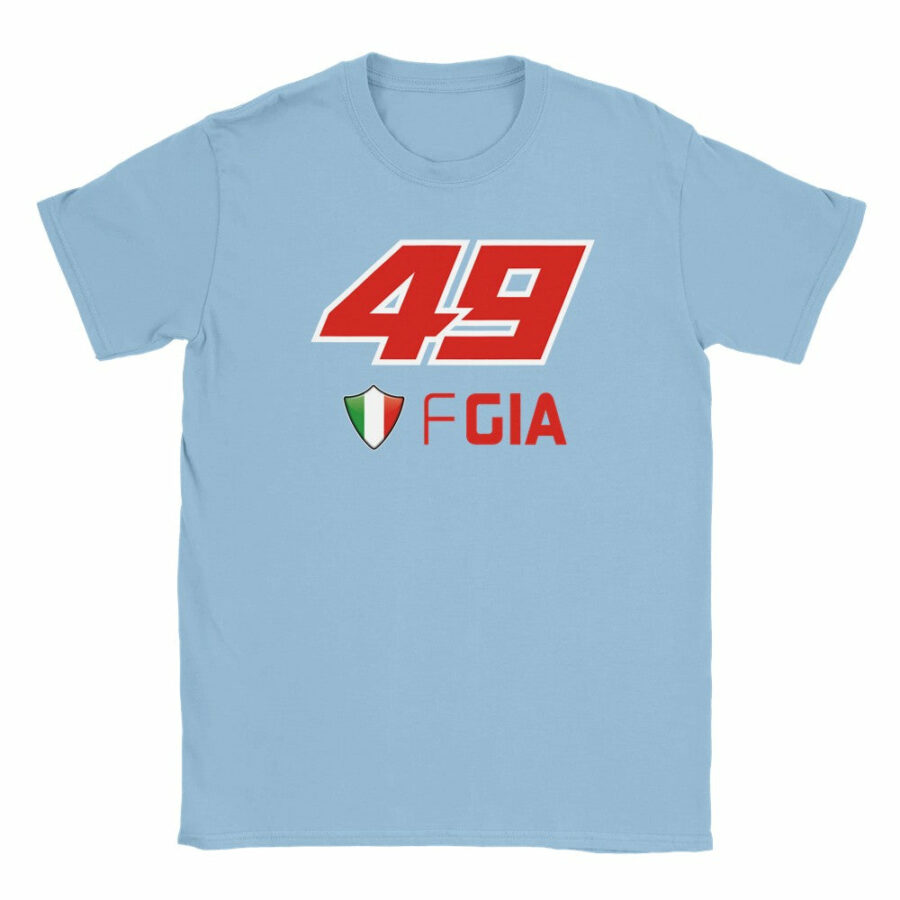 Fabio di Giannantonio 2025 MotoGP Race Calendar T-Shirt Sports Car Racing Gifts