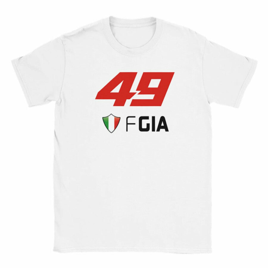 Fabio di Giannantonio 2025 MotoGP Race Calendar T-Shirt Sports Car Racing Gifts