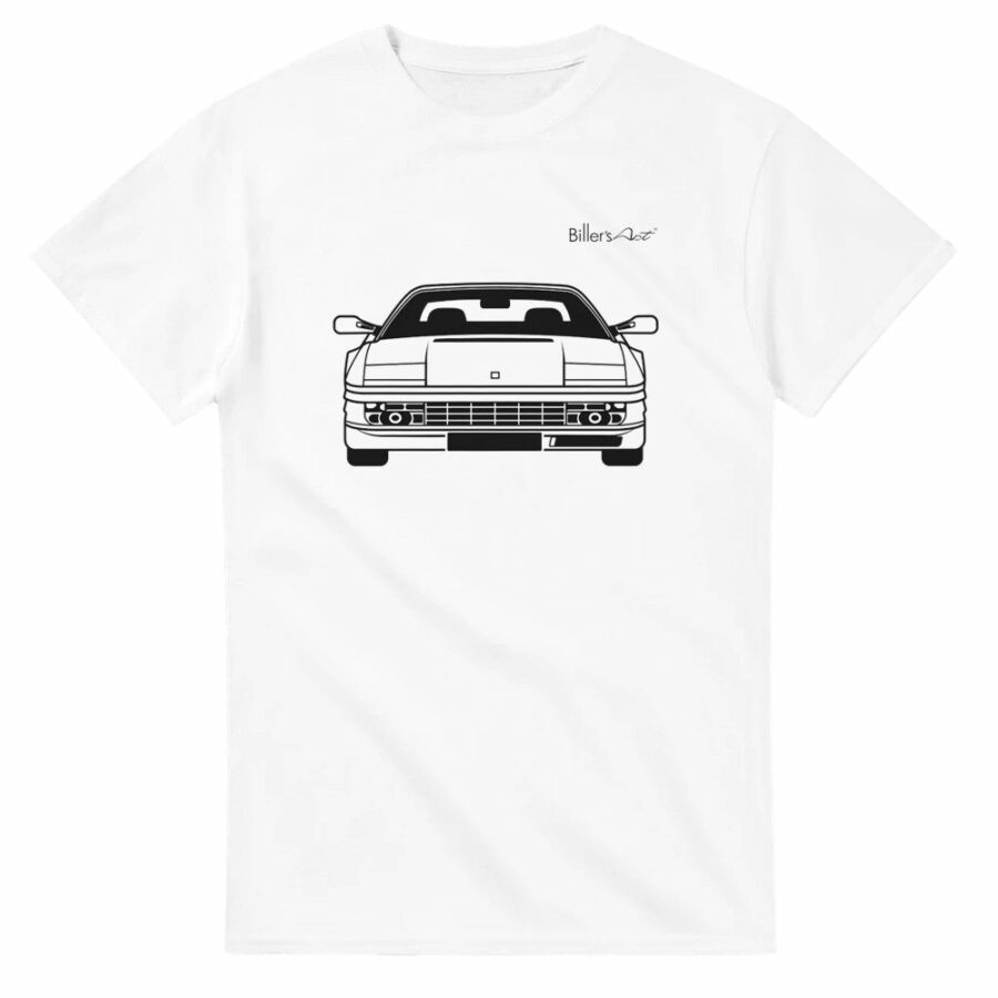 Ferrari Testarossa Front View Super Cool T-Shirt Automotive