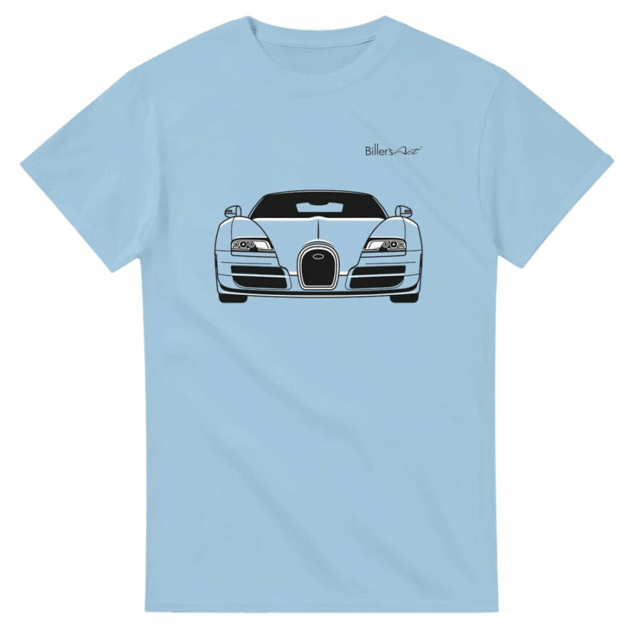 Bugatti Veyron Front View Super Cool T-Shirt Automotive