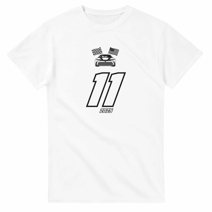 No11 Stock Car Racing T-Shirt - Denny Hamlin Nascar